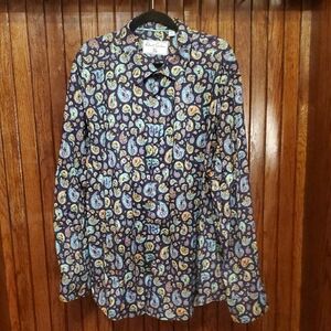 ROBERT GRAHAM 4XL Multicolor Animal House Paisley Shirt